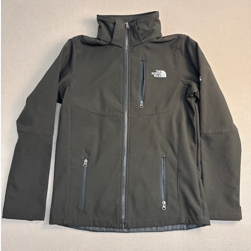 The North Face Flight Series Softshell Jacket Womens XL Black Full Zip Fleece